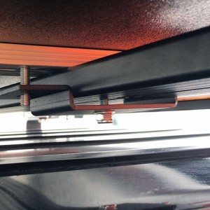 Set RAX roofbar tent beugels