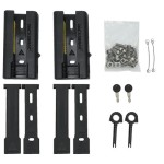 Racksbrax XD Hitch snelwissel set - Duo
